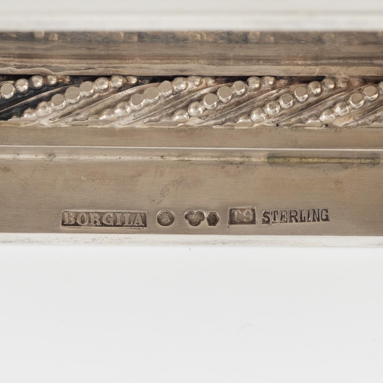 Atelier Borgila, vas, sterlingsilver, Stockholm 1969, proveniens Lukas Bonnier.