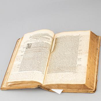 BOOK, Printed by Froben, 1521.