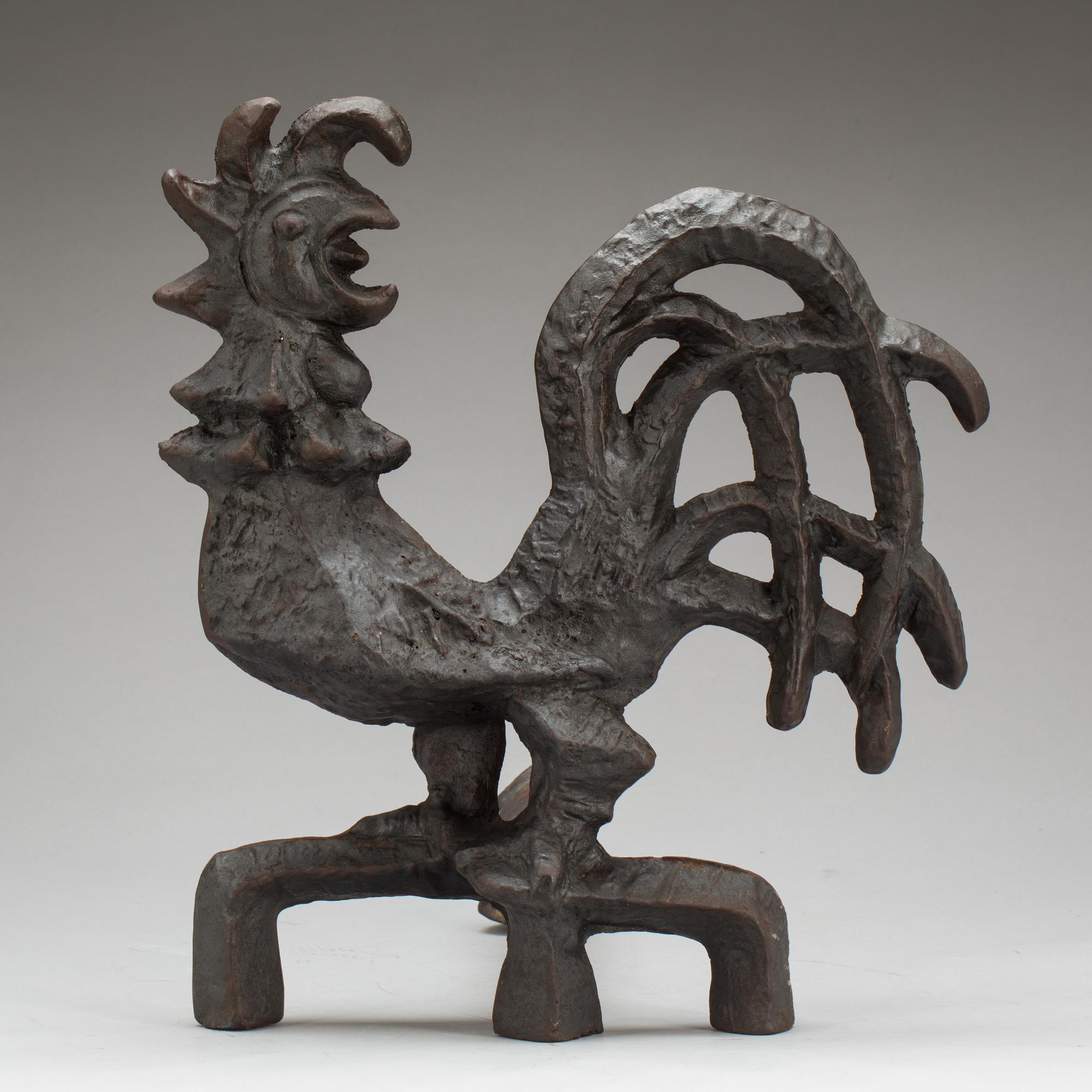 ELDTUPP, gjutjärn, Olle Hermansson, Husqvarna.