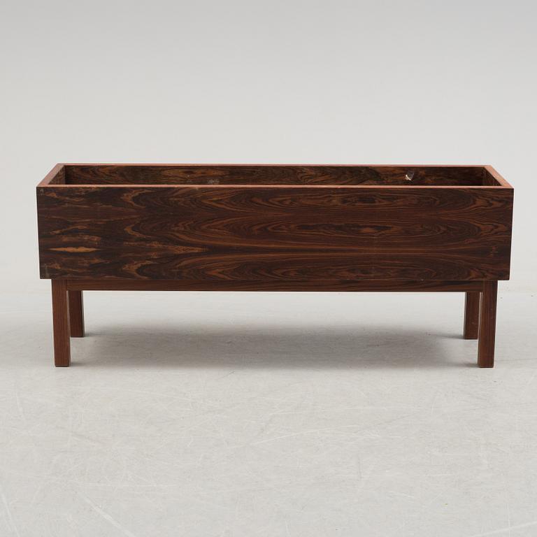 A 1960's Danish sofa, with 2 easy chairs and 2 tables by Glostrup.