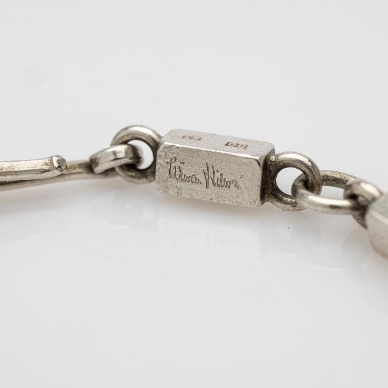 Wiwen Nilsson, bracelet, sterling silver, Lund, 1953.