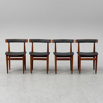 HANS OLSEN, a five-piece teak fining suite from Frem Røjle, Denmark, 1950's/60's.