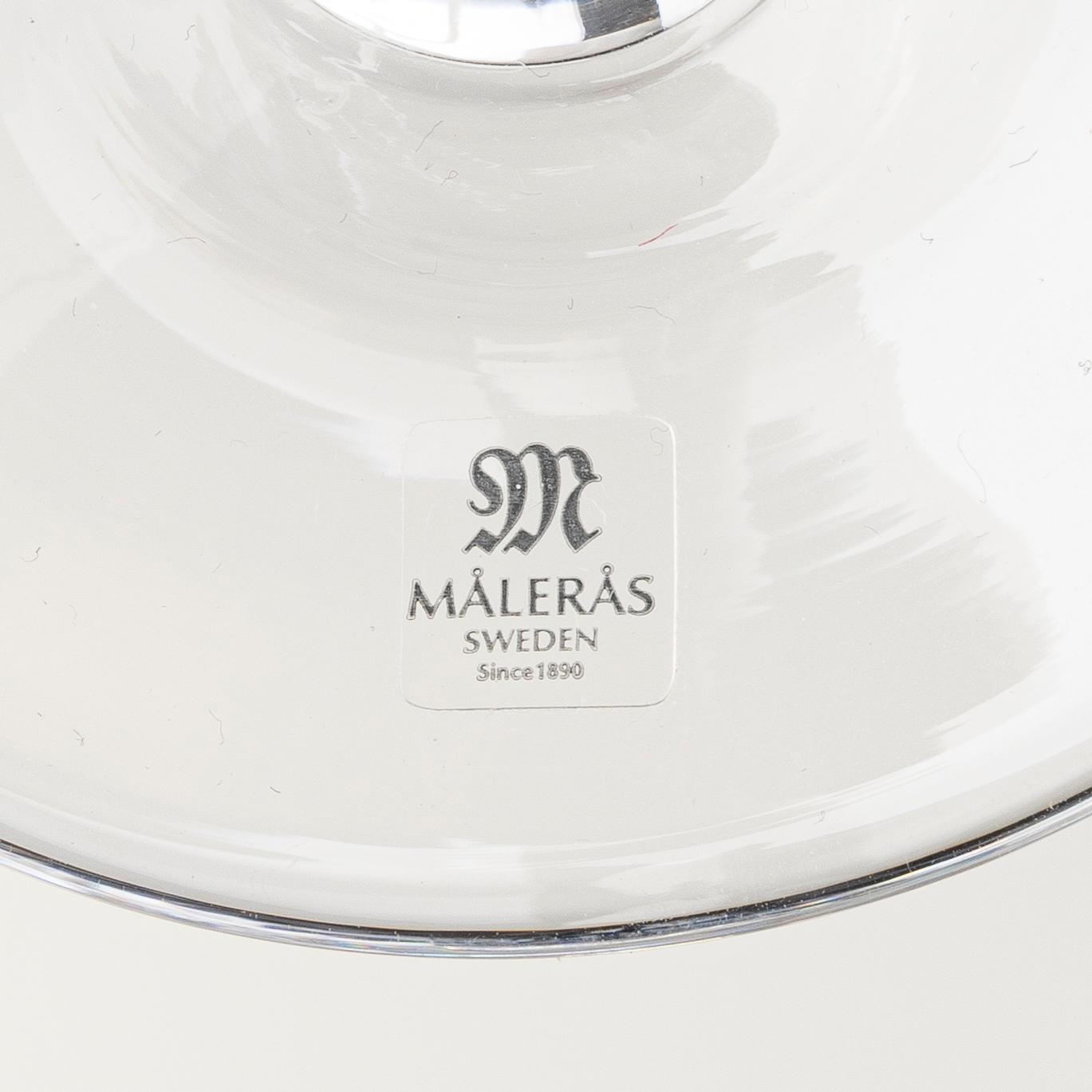 Mats Jonasson, a cup and two glass scukptures, "Safari", Målerås, Sweden.