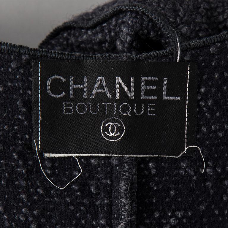 A jacket by Chanel.