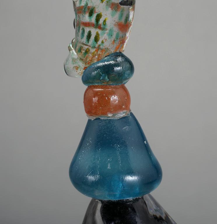 KJELL ENGMAN, skulptur, Kosta Boda 1994, unik.