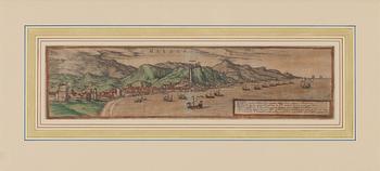 Frans Hogenberg, Malaga från sjösidan.