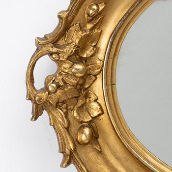 Mirror, neo-Rococo, late 19th century.