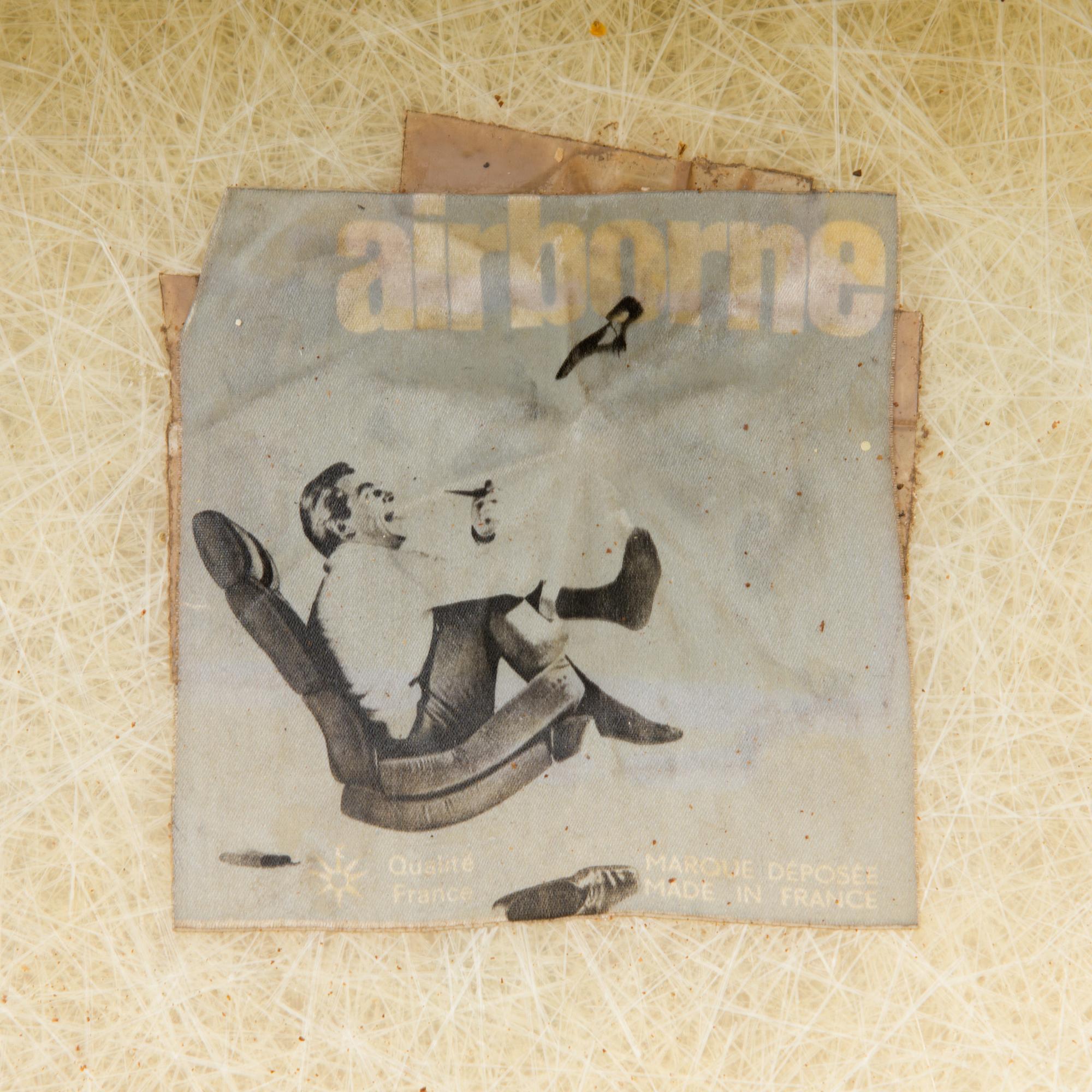 A lounge chair 'Karate chair' by Michel Cadestin for Airborne France 1960/70s.