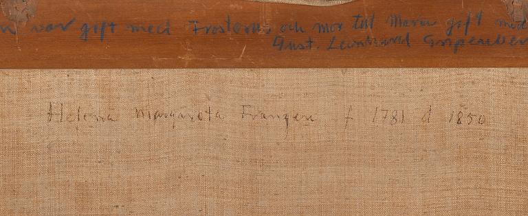 Okänd konstnär, 1800-talets första hälft, olja på duk, ej signerad.