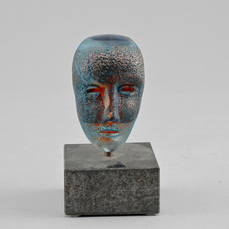 SKULPTUR, glas, Bertil Vallien, Boda, signerat, 1900-talets sista del.