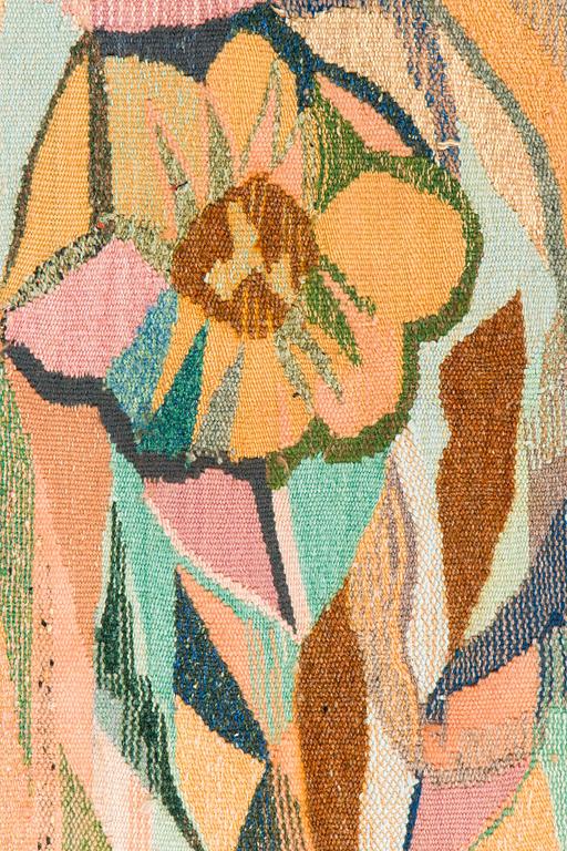 Eva Anttila, a signed tapestry,  EA.