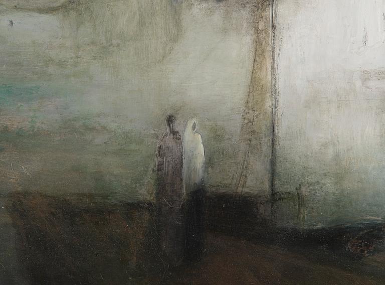 Elvi Maarni, Two Figures on the Jetty.