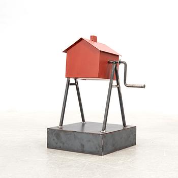 Peter Johansson, Skulptur, "Stuga", 2022.