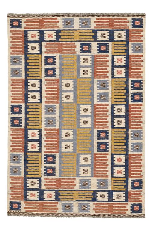 Märta Måås-Fjetterström, MATTO,  "Porslinsmattan", flat weave, ca 239,5 x 161 cm, signed AB MMF.