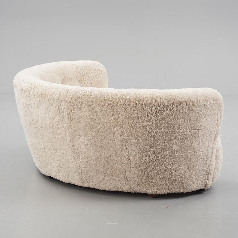 Scandinavian Modern, a mid-20th century sofa.