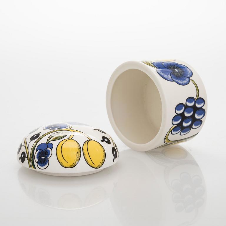 Birger Kaipiainen, servisdelar, 7 st, ”Paratiisi”, Arabia, sent 1900-tal.