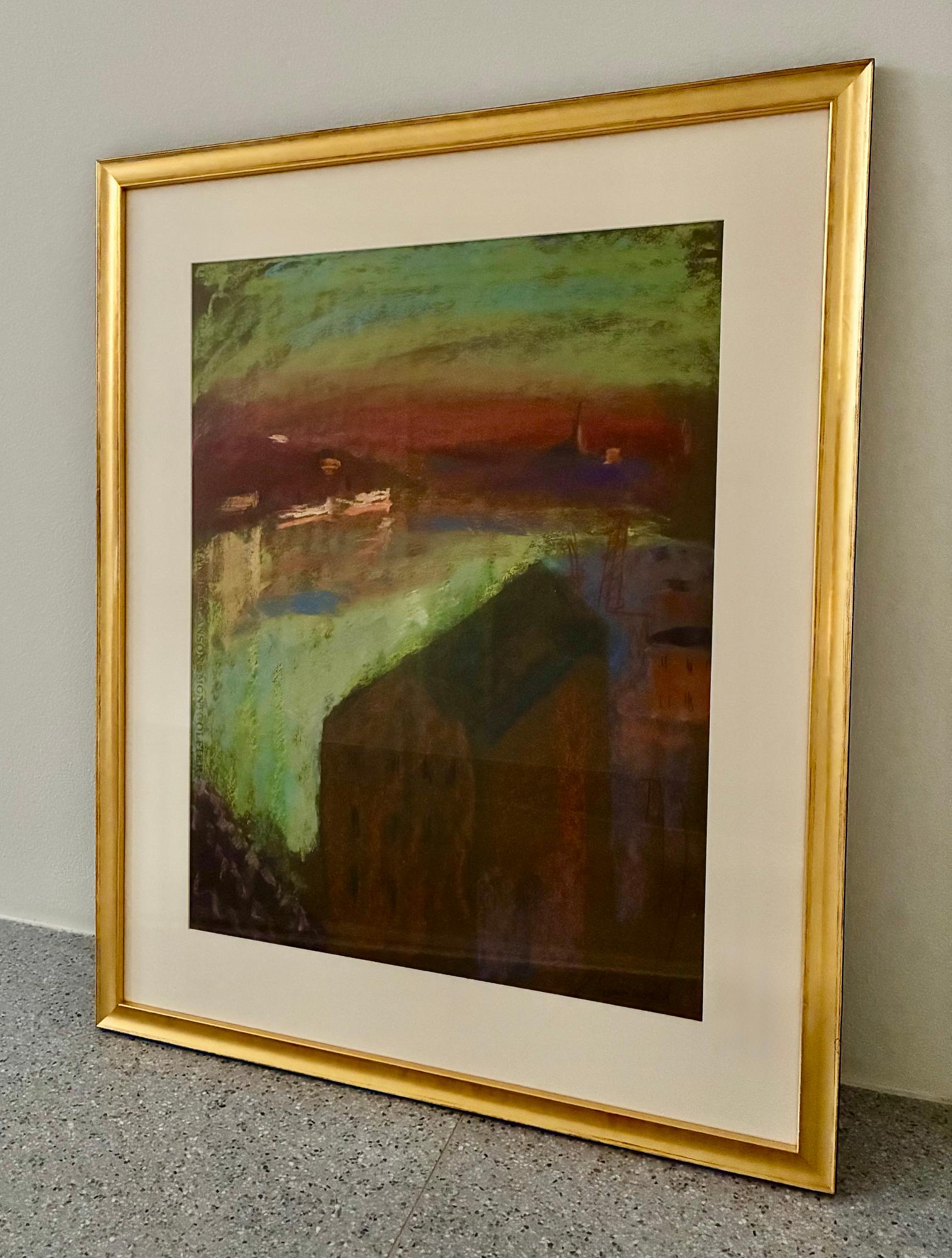 Isaac Grünewald, View over Katarinavägen.