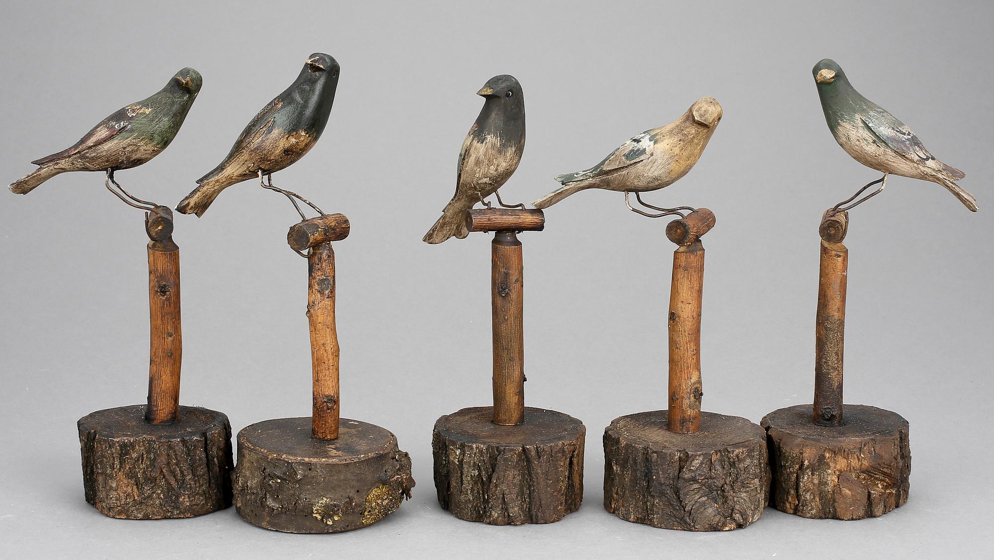 BORDSDEKORATIONER, 5 st, 1900-tal.