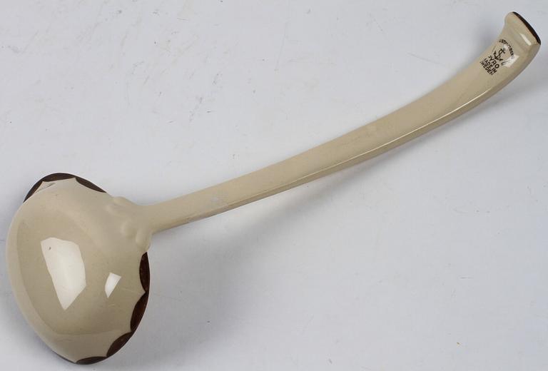 SOPPSLEV, flintgods "Pyro" Gustavsberg.