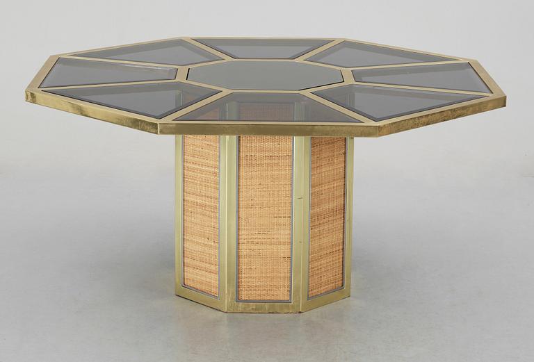 MATBORD samt STOLAR, 4 st, Italien 1970-tal.