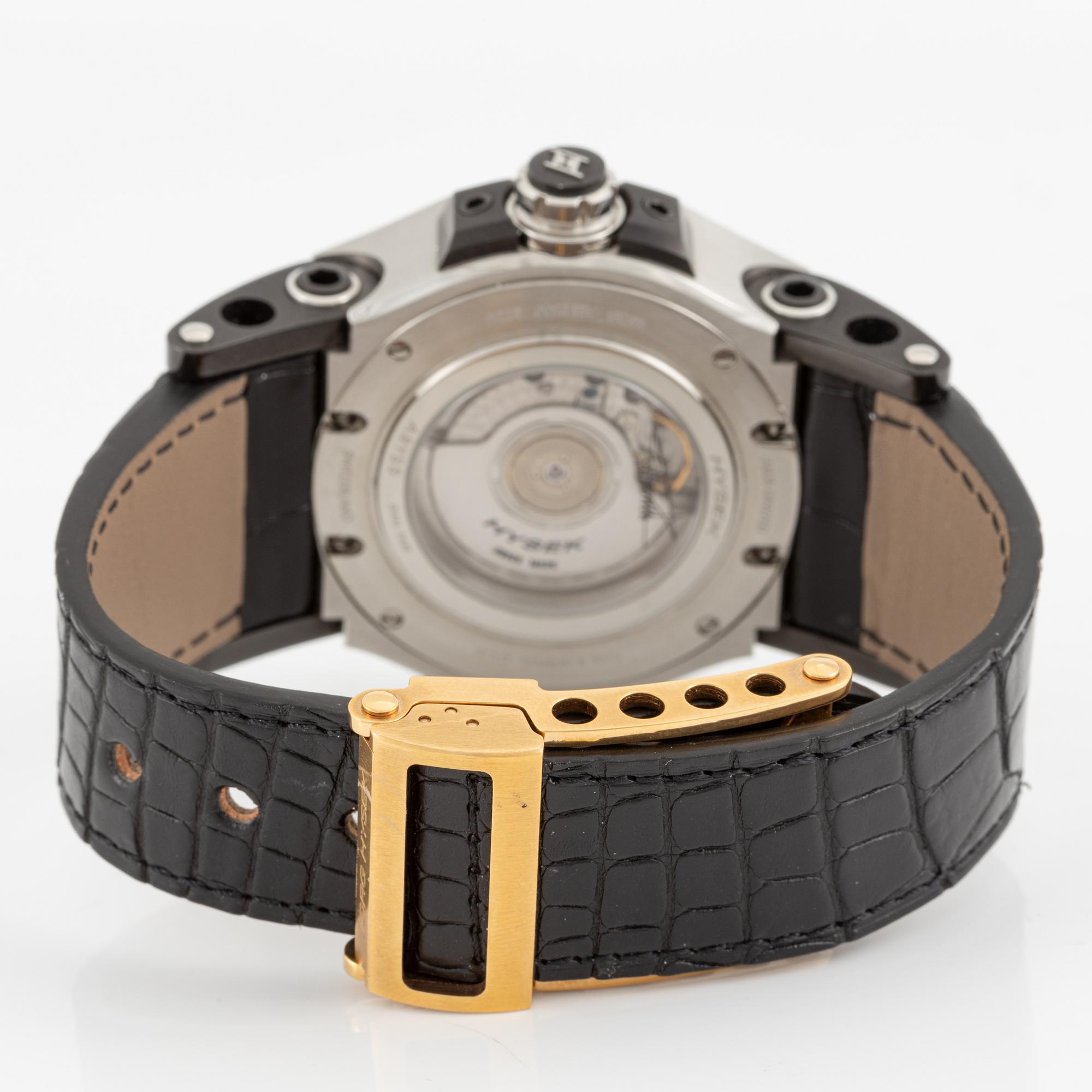 Jorg Hysek, Gondwana, Abyss Dual Time, wristwatch, 44 mm.