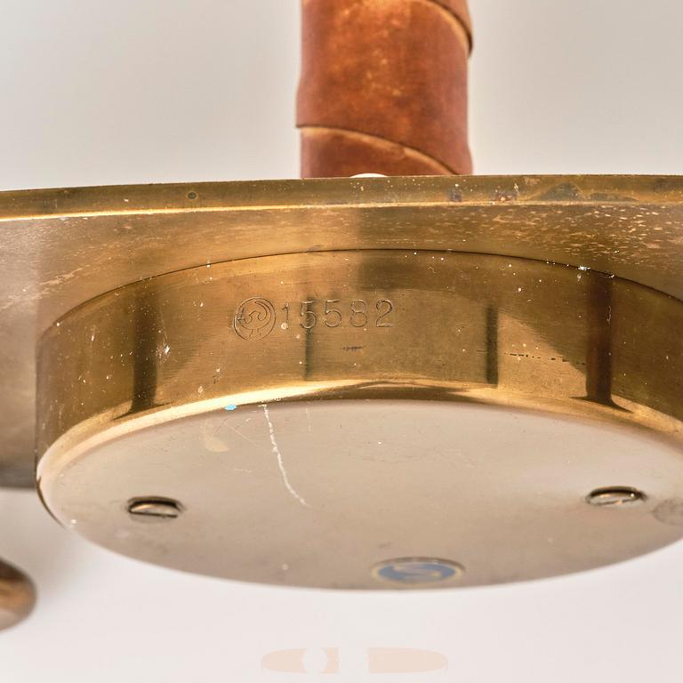 Harald Notini, a rare table lamp model "15582", Arvid Böhlmarks Lampfabrik, Stockholm, 1950s.