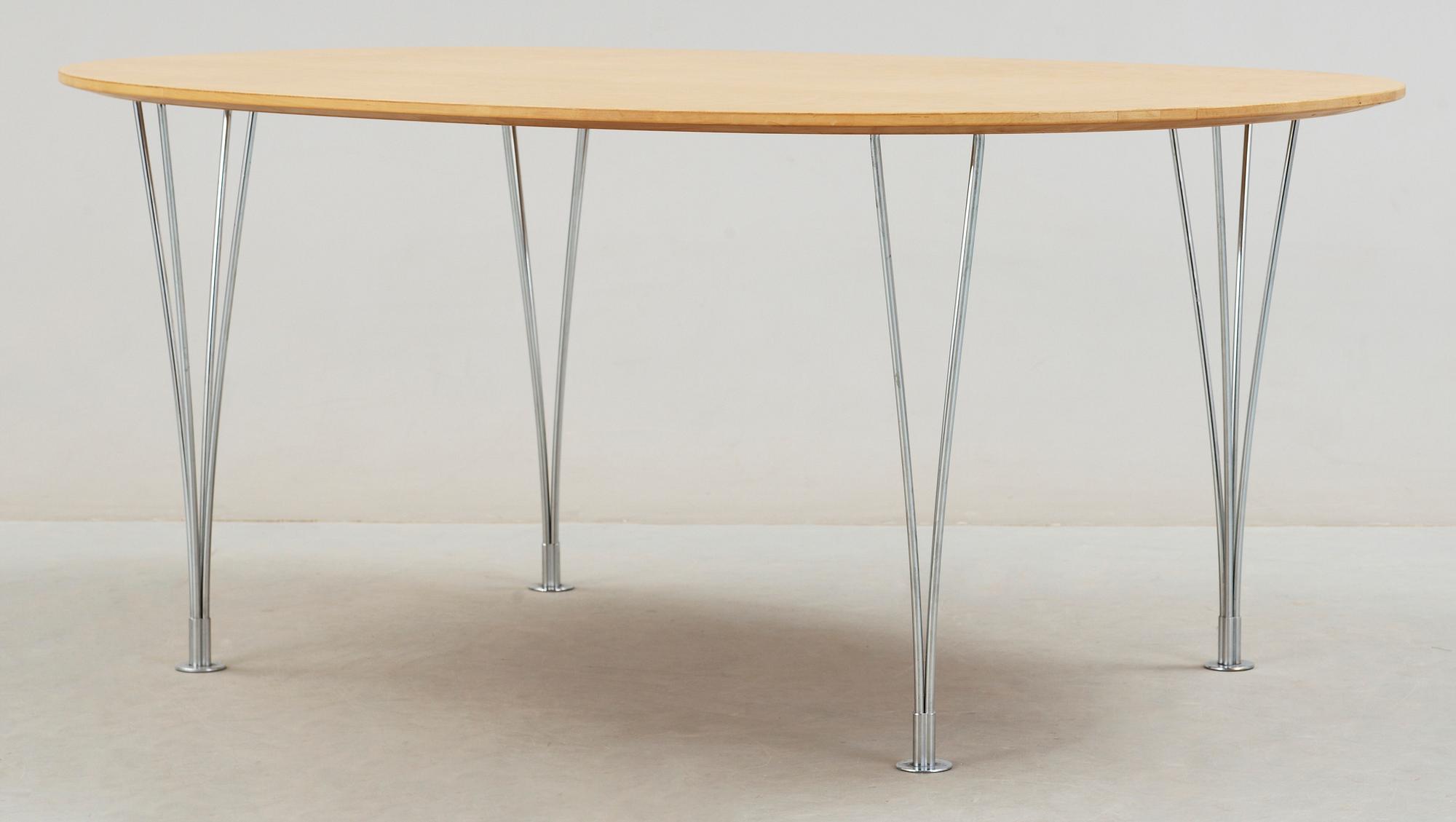 BORD, "Superellips" Bruno Mathsson och Piet Hein för Fritz Hansen, Bruno Mathsson international, Värnamo.