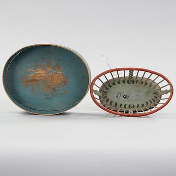 two baskets from the 19th century.