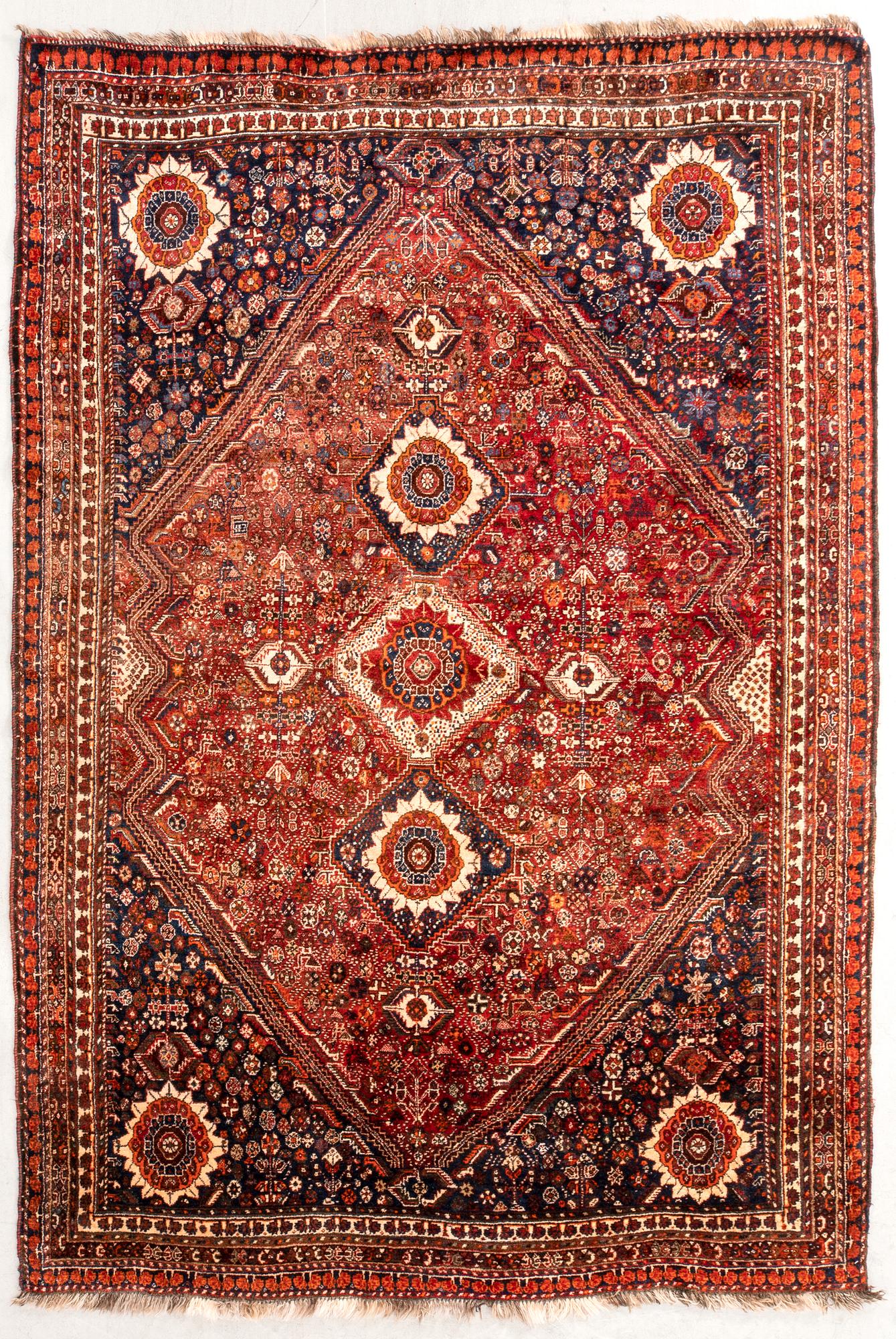 semiantique Bachtiri carpet ca 327x229 cm.