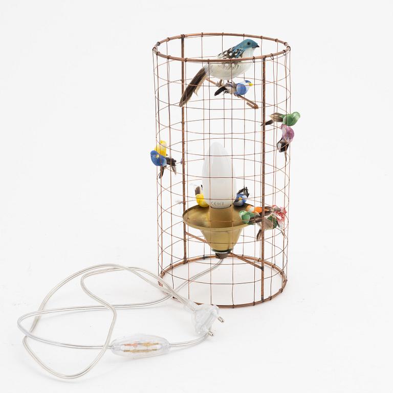 Mathieu Challieres, bordslampa "Petite Volière", 2000-tal.