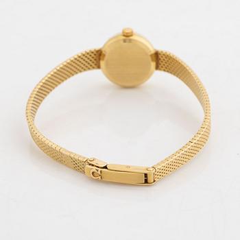 Omega, 18K gold ladies watch.