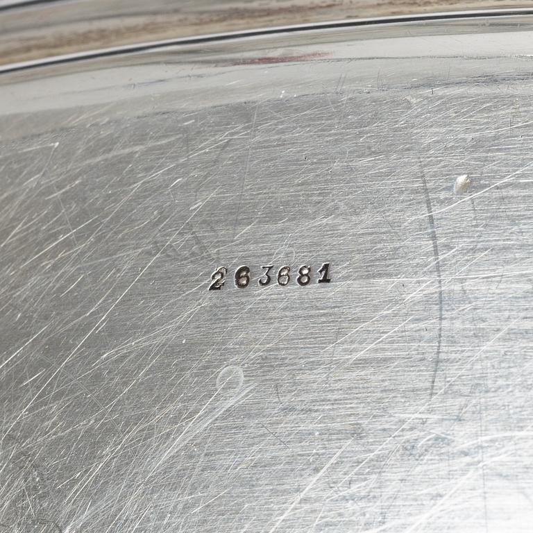 Coffee service, 5 pieces, silver, Hermann Walter, Germany, first half of the 20th century.