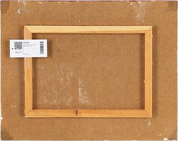 LENA PÅRUP, mixed media on panel signed.