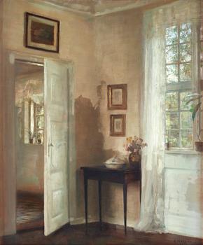 239. Carl Holsoe, Borgerlig interiör.