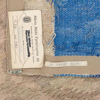 Susanne Henriques, a tapestry triptych, 'Strukturerad natur' c. 223 x 176 (one 165) cm, signed AB MMF SH.