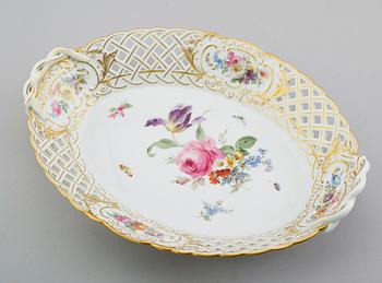 SKÅL, porslin, Meissen, 1900-talets mitt.