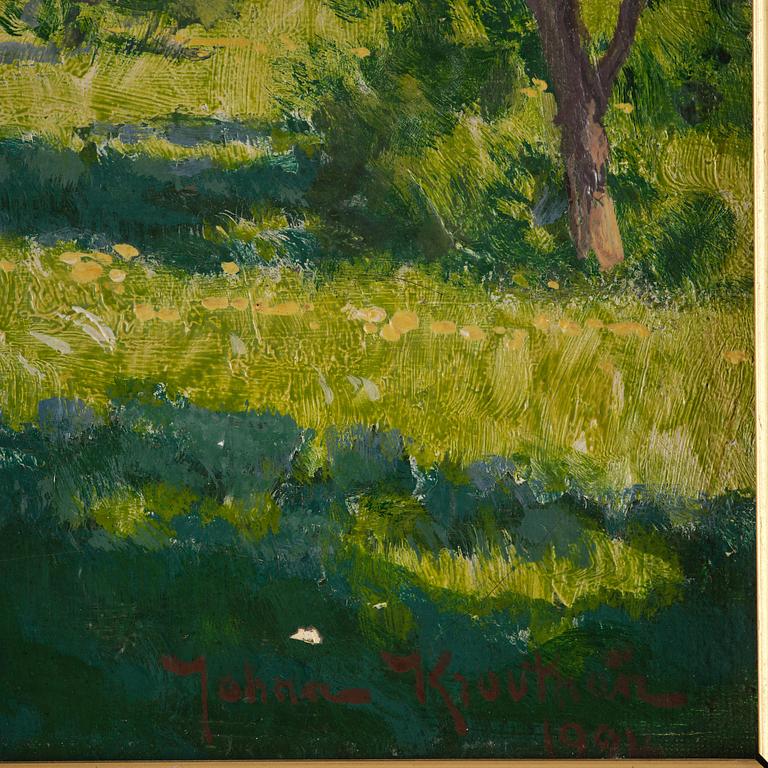 Johan Krouthén, Summer landscape.