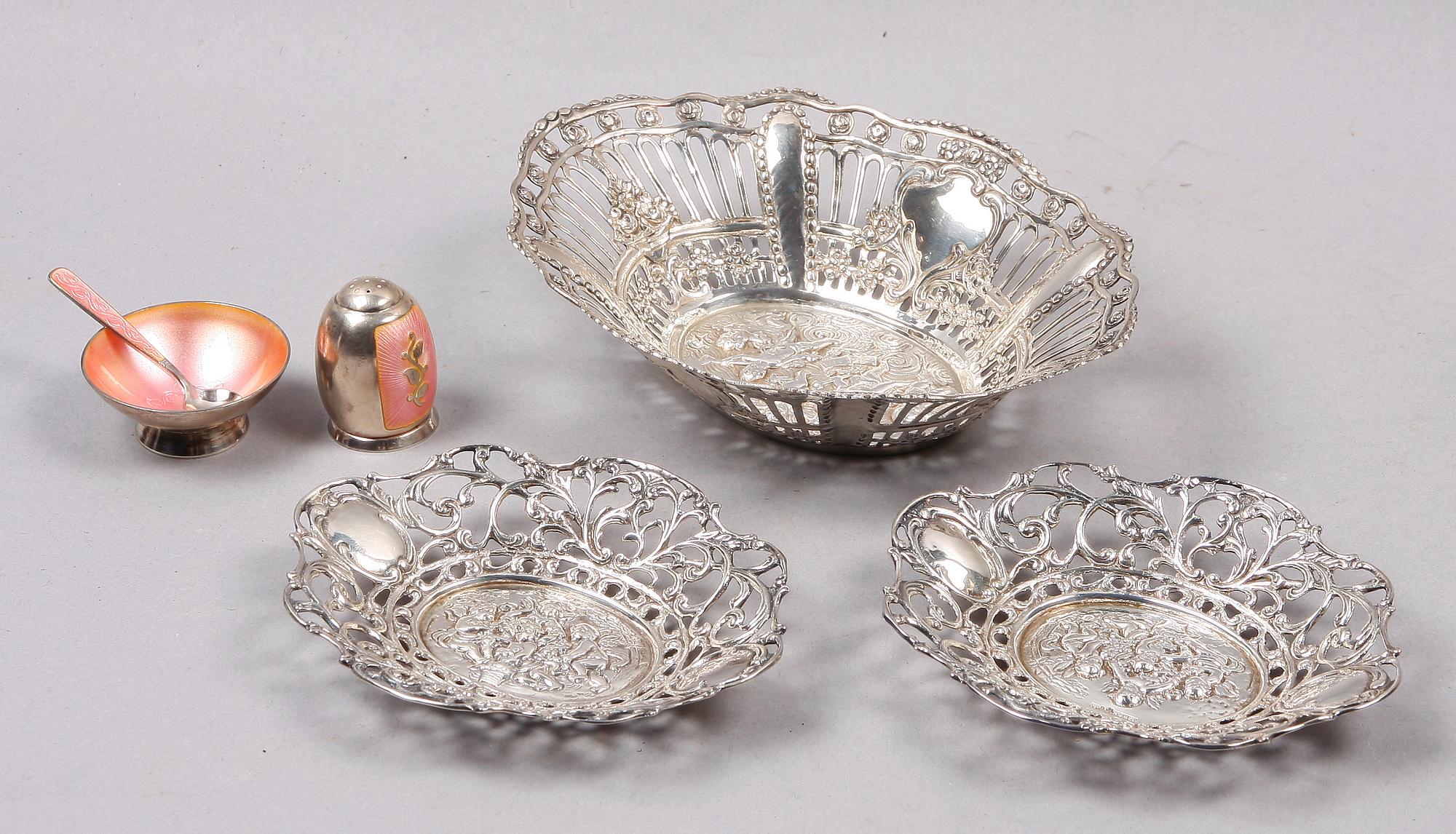 PARTI SILVER, 6 delar, 1900-tal.
