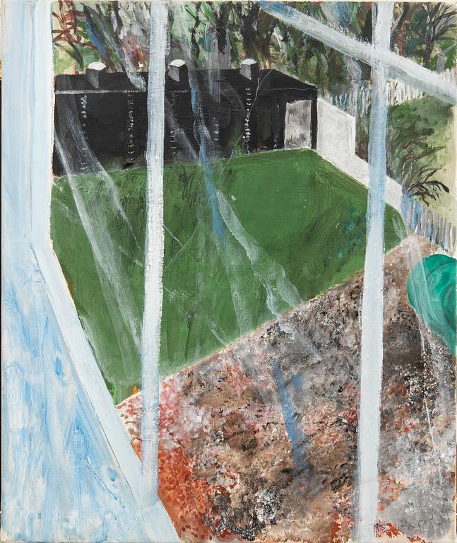 Jörgen Fogelquist, "Genom mitt ateljéfönster på Kävligevägen ser jag Sigurd Lewerentz".