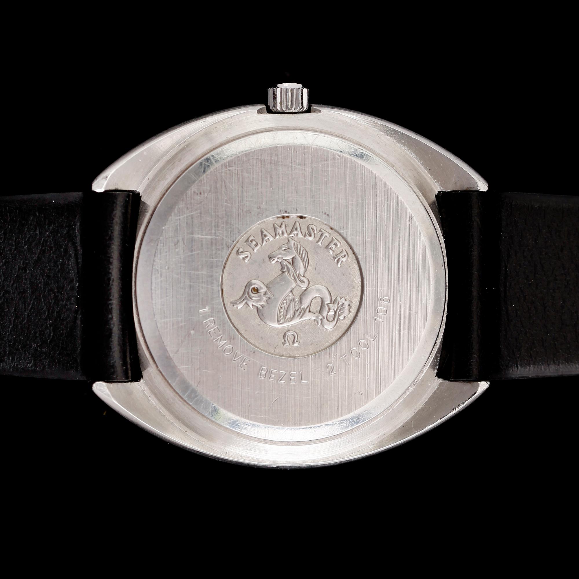ARMBANDSUR, stål, Omega , Seamaster, Quartz, 1900-talets andra hälft.
