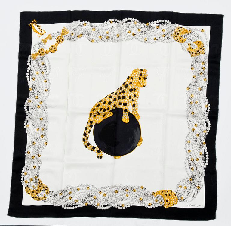 SCARF, Cartier, "La Panthère Royale".