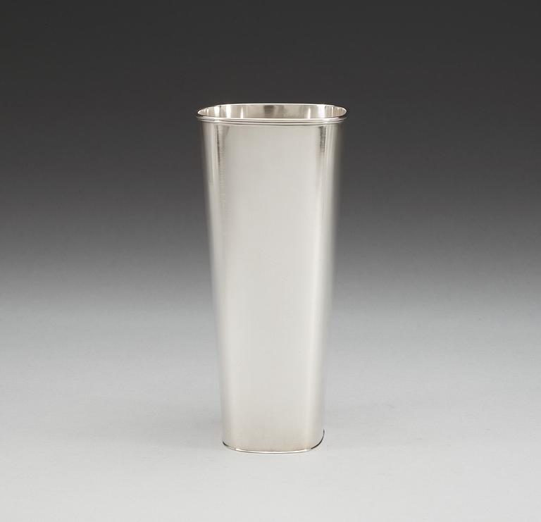 GUSTAF JANSON, vas, C.G Hallberg, Stockholm 1956, sterling.