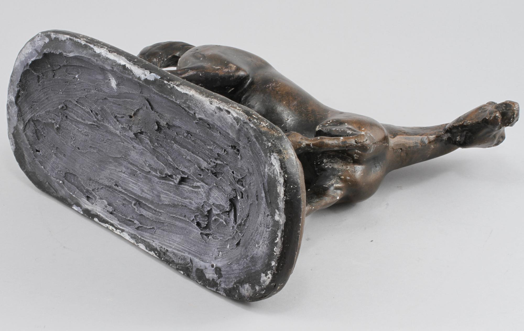 SKULPTUR, bemålat gips, 1900-tal.