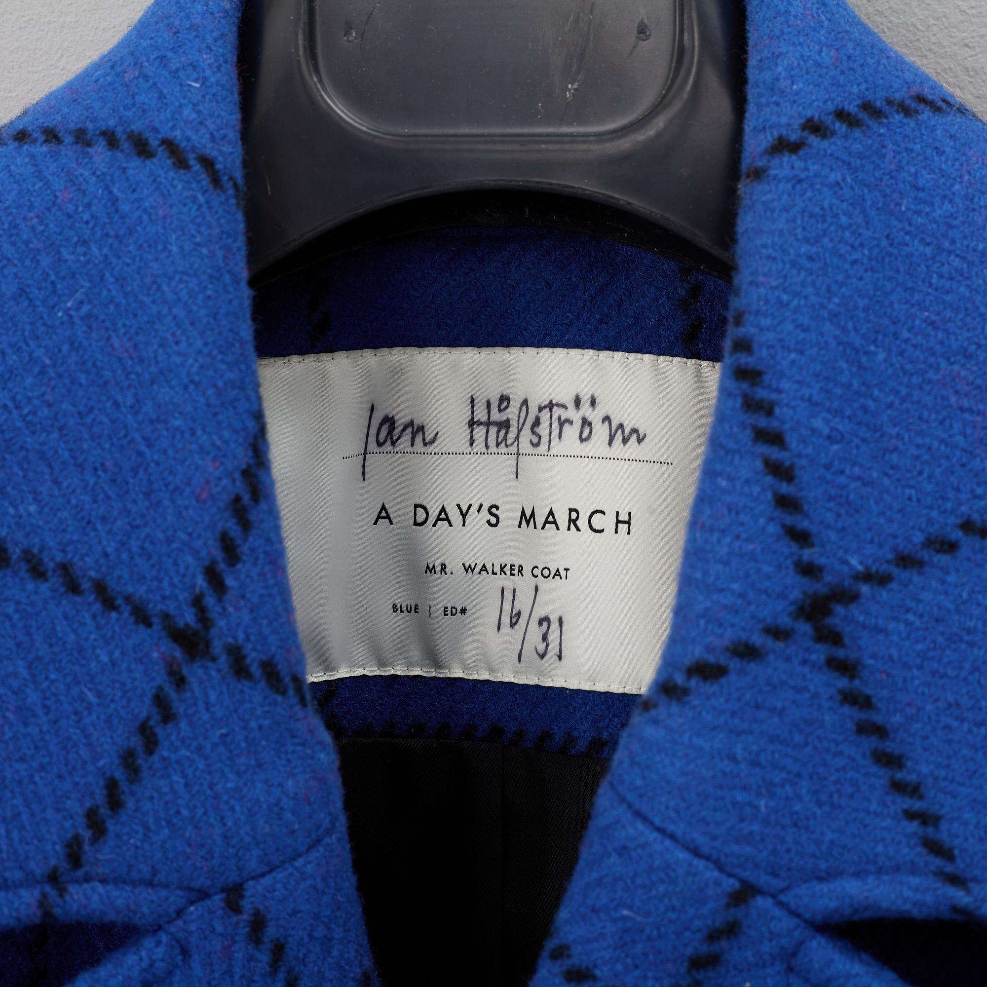 Jan Håfström, Coat, for A Days March, "Mr Walker Coat", Size M.