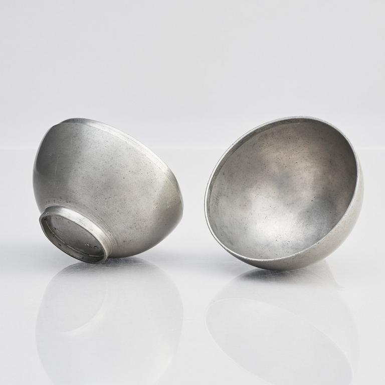 Estrid Ericson, a bonbon pewter dish, Svenskt Tenn, Stockholm 1929, model 999.