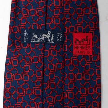 Hermès, ties, 3 pcs.