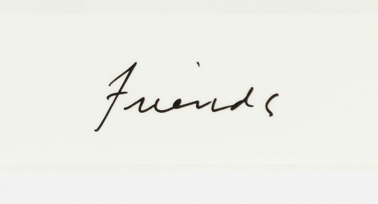 William Wegman, "Friends".