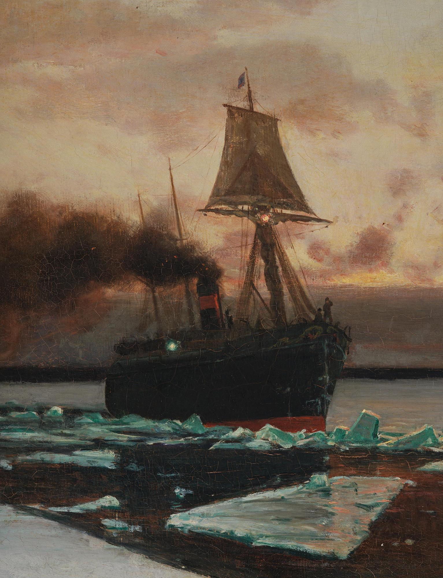 Berndt Lindholm, Ice chute.