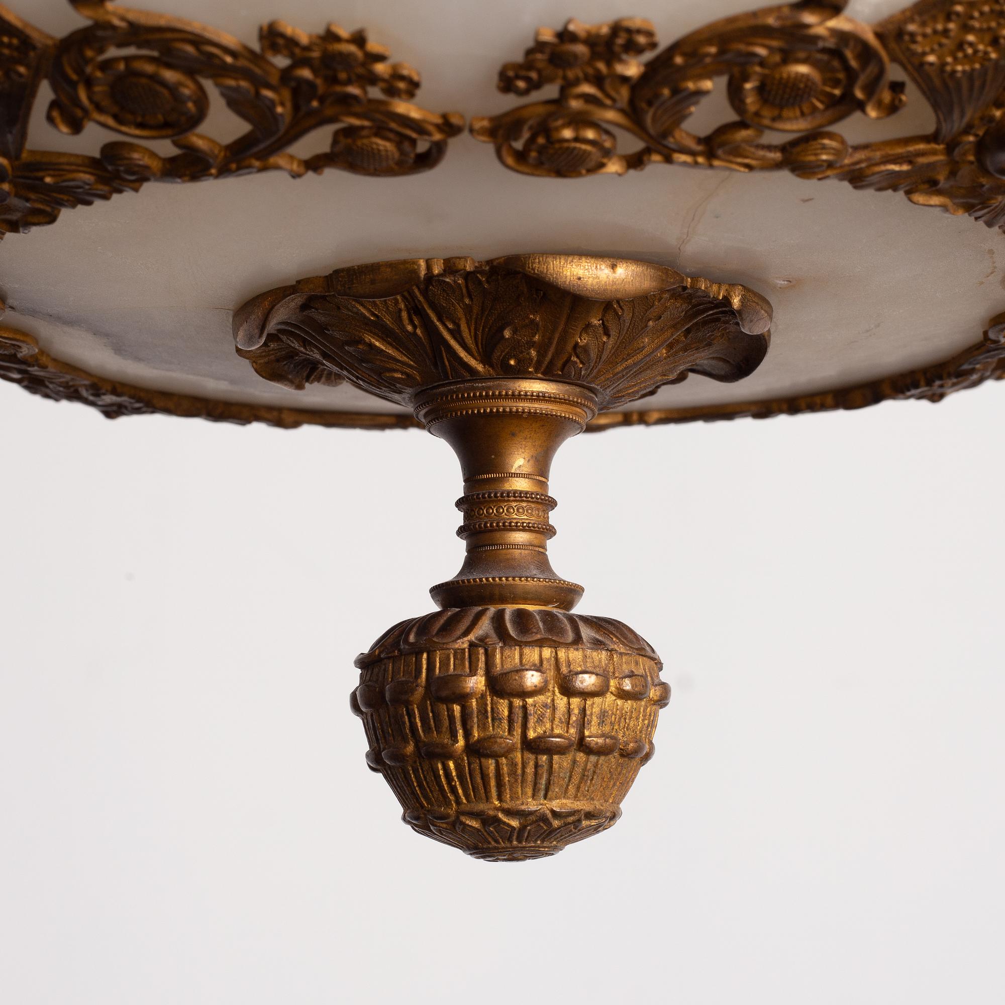 Chandelier, end of the 19th century.