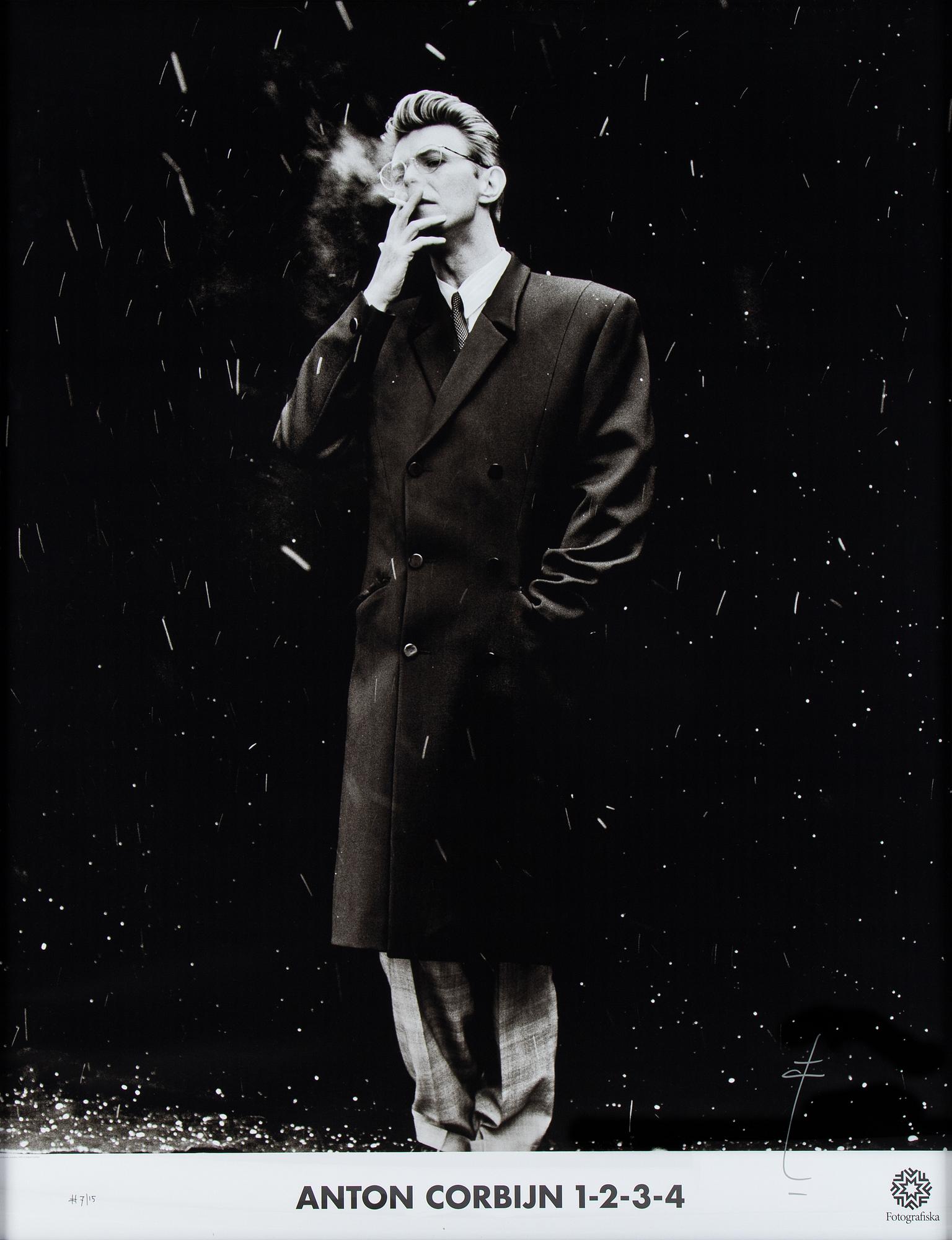 Anton Corbijn, offset print i limiterad upplaga signerad och numrerad 7/15.